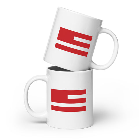 America Undefeated Flag Logo Mug